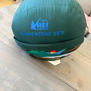 REI Kindercone 25°F Kids Sleeping Bag - Forest Green